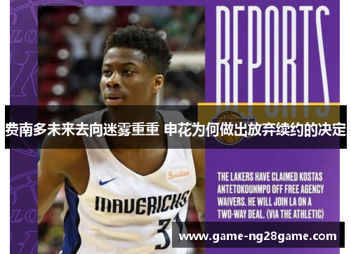 费南多未来去向迷雾重重 申花为何做出放弃续约的决定